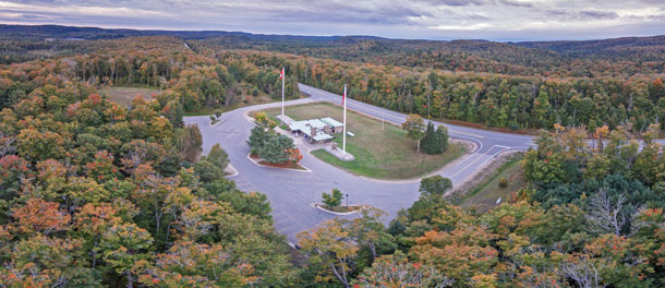 West Gate of Algonquin Park on September 25, 2015