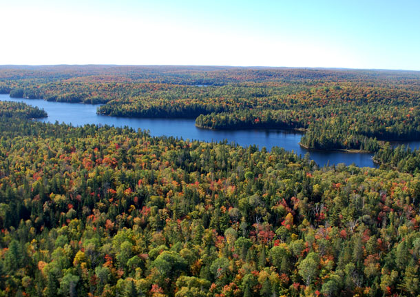 Joe Lake in Algonquin Park on October 1, 2015