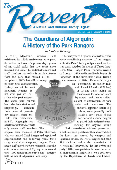 Raven Newsletter - A History of Park Rangers