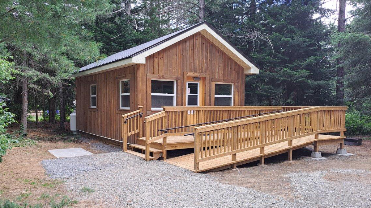 Camp Cabin Accommodation in Algonquin Park