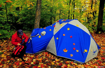 Camping in Algonquin Park