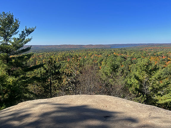 At Lookout Trail in Algonquin Park on September 25, 2025