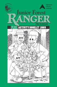 Algonquin Park Junior Forest Ranger Booklet