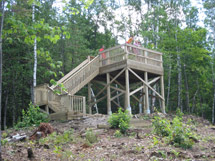 Brent Crater Trail and Tower