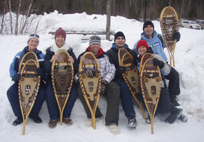 Snowshoeing at Winter in the Wild