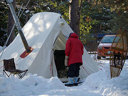 Winter Camping in Algonquin Park