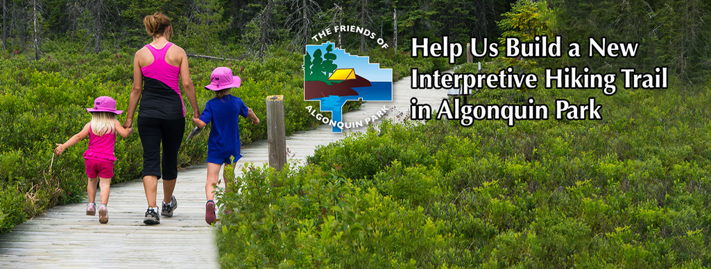 Help Us Build a New Interpretive Hiking Trail in Algonquin Park